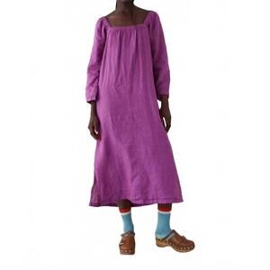 NEW DR BLOOM sorbete midi dress in raspberry